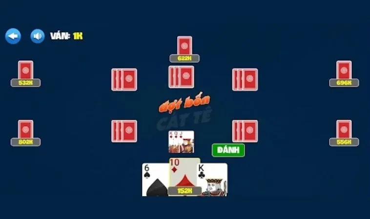 Giao diện chơi Sắc Tê tại U888