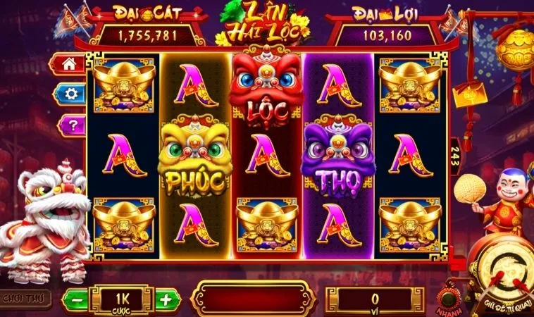 Các biểu tượng trong game Nổ Hũ Lân Hái Lộc tại U888
